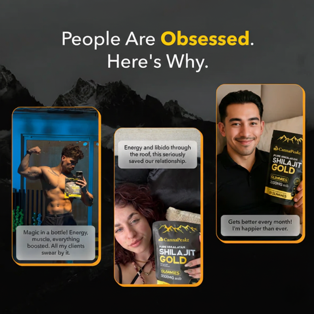 Pure Shilajit Gummies – Daily Energy, Focus & Vitality